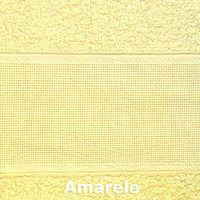 Toalha de Lavabo Lovelle para Bordar - Estilotex 106 - amarelo