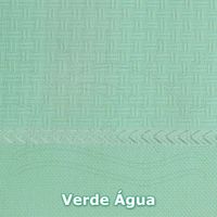 Tecido com Barra para Bordar Fita Estilotex (0,50x0,70) 05 - verde água