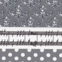 Fita Adesiva Decorativa Toke e Crie Notas musicais - 11045