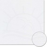 Folha para Scrapbook Cardstock Liso Branco