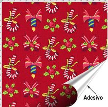 Tecido Adesivo para Patchwork - Natal 026 (45x70)