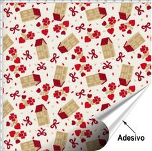 Tecido Adesivo para Patchwork - Natal 09 (45x70)