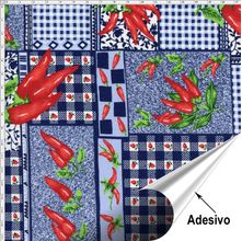 Tecido Adesivo para Patchwork - Pimentas 002 (45x70)