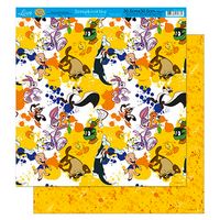 Folha para Scrapbook Dupla Face - Looney Tunes Show  Sdls - 002