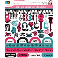 Kit para Scrapbook Momentos by Flavia Terzi - Teen