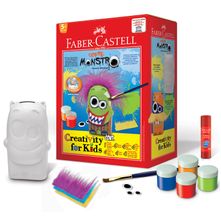 Cofre Monstro Creativity for Kids Faber-Castell