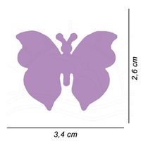 Furador Artesanal Toke e Crie - Gigante 1,5"" Borboleta 2