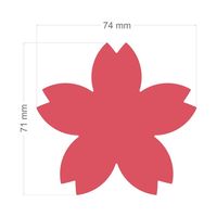 Furador Artesanal Toke e Crie - Max 3"" Flor sakura