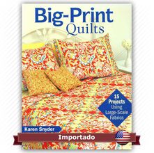 Livro Big-Print Quilts