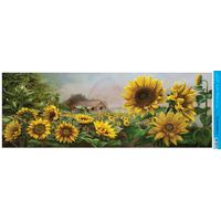 Papel para Arte Francesa 22,8 x 62cm Afve049 - girassol