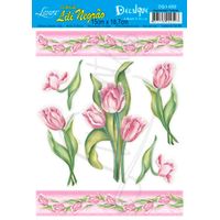 Decalque Lili Negrão 15 x 18,7cm Dq1 - 002