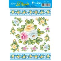 Decalque Lili Negrão 15 x 18,7cm Dq1 - 004