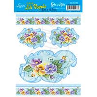 Decalque Lili Negrão 15 x 18,7cm Dq1 - 006