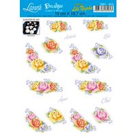 Decalque Lili Negrão 15 x 18,7cm Dq1 - 013