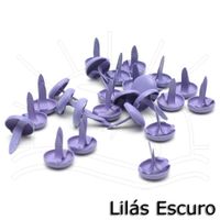 Apliques Metálicos Toke e Crie 6mm Lilás escuro