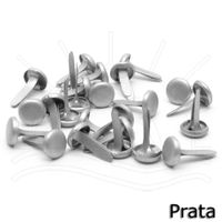 Apliques Metálicos Toke e Crie 6mm Prata