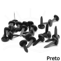 Apliques Metálicos Toke e Crie 6mm Preto