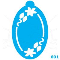 Stencil Jóia Oval - 10 x 15cm 601
