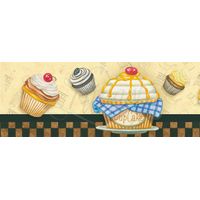 Barra Adesiva para Decoupage BDA IV - 43,6 x 4cm Bdaiv402 - cupcake