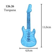 Aplicação Guitarra Cetim - 5 Unid. 126.26 - turquesa