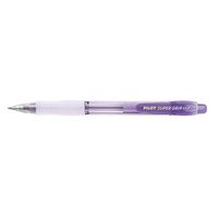 Caneta Esferográfica Pilot Super Grip Neon 0.7 Violeta