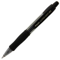 Caneta Esferográfica Pilot Super Grip XS Mini Preto