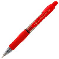 Caneta Esferográfica Pilot Super Grip XS Mini Vermelho