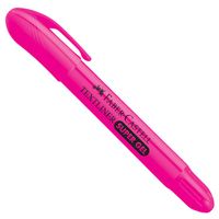 Marca Texto Textliner Super Gel - Faber-Castell Rosa