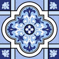 Vinil Adesivo Azulejo VAXV 15 x 15cm Vaxv - 006