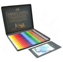 Lápis de Cor Aquarela Albrecht Dürer Faber-Castell Lata - 24 Cores