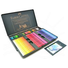 Lápis de Cor Aquarela Albrecht Dürer Faber-Castell Lata - 60 Cores