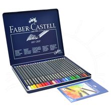 Lápis de Cor Art Grip Creative Studio Faber-Castell Lata - 24 Cores