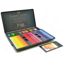 Lápis de Cor Polychromos Faber-Castell Lata - 60 Cores