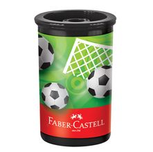 Apontador com Depósito Bola da Vez Faber-Castell