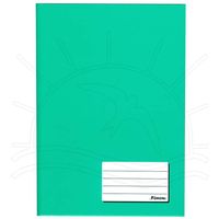 Caderno 1/4 Capa Dura Lisa 48 Folhas - Foroni Verde