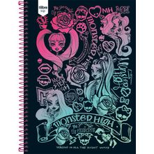 Caderno Univ. Monster High Top - 10 Matérias