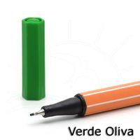 Caneta Stabilo Point Fine 0,4mm 36 - verde oliva