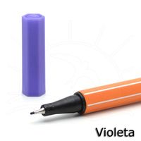 Caneta Stabilo Point Fine 0,4mm 55 - violeta