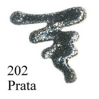 Cola Glitter Acrilex 23g 202 - prata