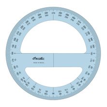 Transferidor Acrilico Trident 8312 360°