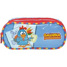 Estojo Galinha Pintadinha School Duplo