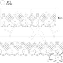 Bordado Marilda Mod. 73 Lasy Inglesa - Branco 10m
