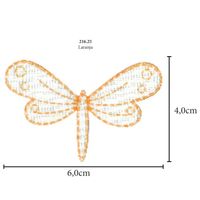 Aplicação Libélula Multicolor - 5 Unid. 216.25 - laranja