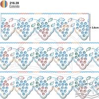 Bordado Marilda Mod. 17 Uva - Cores 39 - multicolor