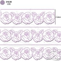 Bordado Marilda Mod. 39 Rosa - Cores 08 - lilás