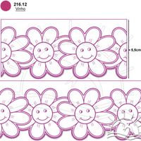 Bordado Marilda Mod. 58 Flowers - Cores 12 - vinho