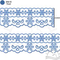 Passa Fita Marilda Mod. 05 com Lasy 10 Metros – Multicolor 13 - royal