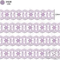 Passa Fita Marilda Mod. 34 Crochê 10 Metros - Multicolor 08 - lilás