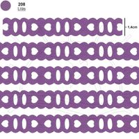 Passa Fita Marilda Mod. 00 Mini 10 Metros - Cores
 208 - lilás