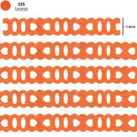 Passa Fita Marilda Mod. 00 Mini 10 Metros - Cores
 225 - laranja